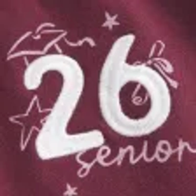 Hollister Senior '26 Graphic Bootcut Sweatpants In Purple