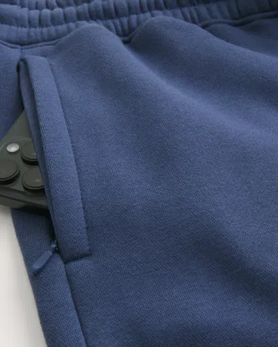 Hollister Baggy Bootcut Sweatpants In Blue