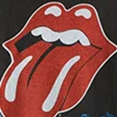 Abercrombie & Fitch Rolling Stones Vintage-inspired Graphic Tee In Black