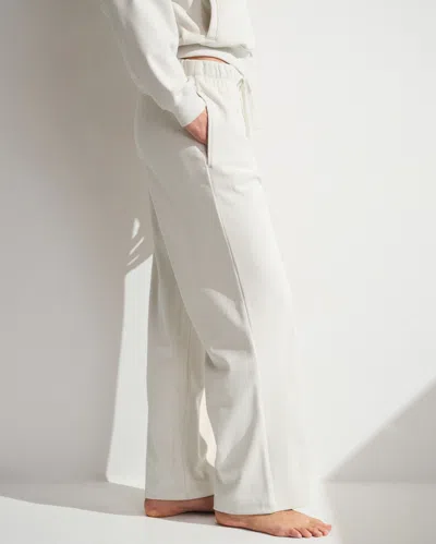Abercrombie & Fitch Ypb Restore Wide Leg Pant In White