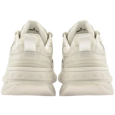 Dsquared2 Sprinter Trainers Cream In Neutral