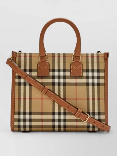 Burberry Women Archive Beige Freya Mini Tote Bag