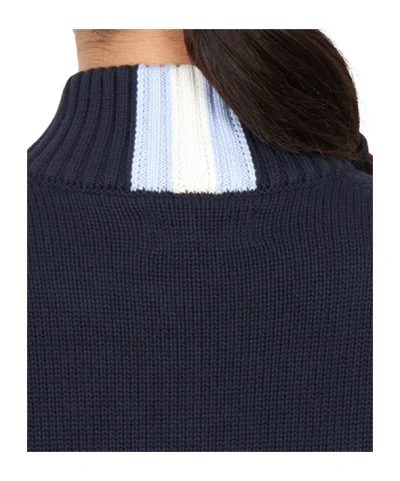 Polo Ralph Lauren Zipper Cardigan In Blue