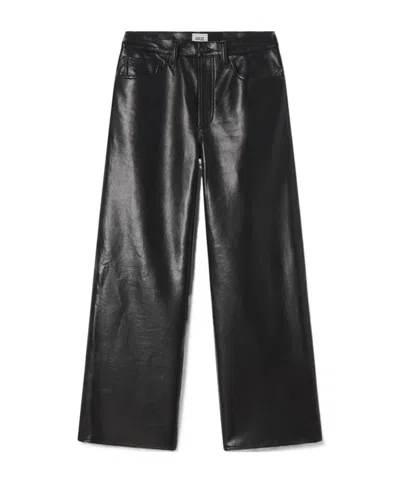 Agolde Arc Jean 32' (recycled Leather) In Multi