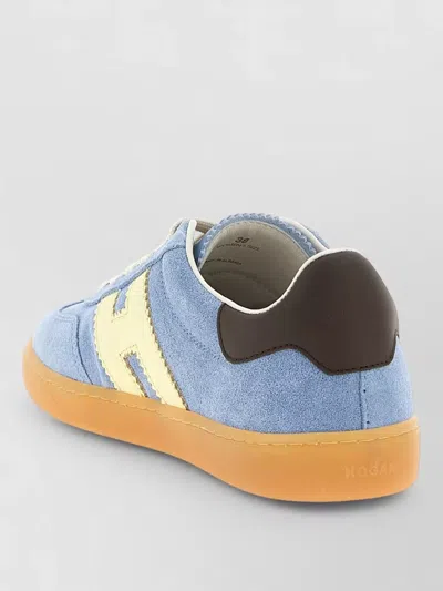 Hogan Cool Sneakers Suede Upper Rubber Sole In Blue