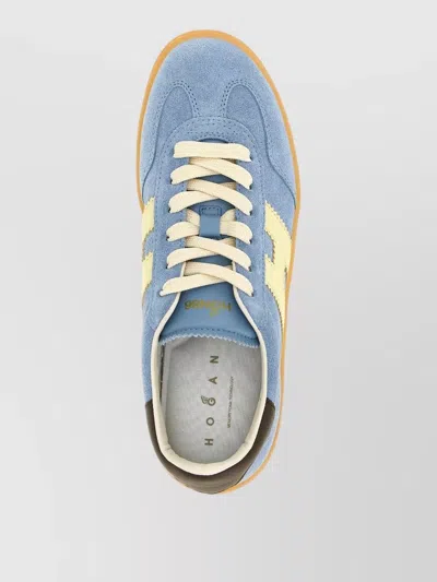 Hogan Cool Sneakers Suede Upper Rubber Sole In Blue