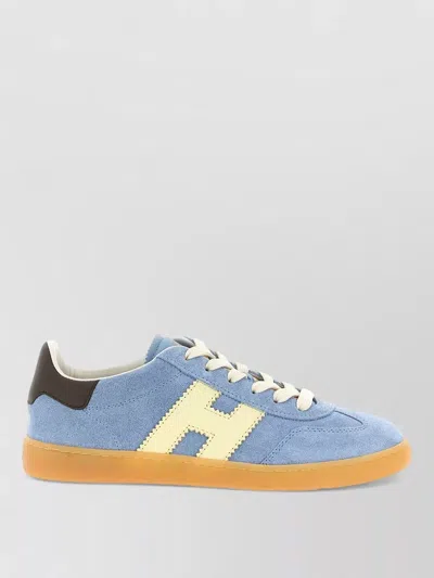 Hogan Cool Sneakers Suede Upper Rubber Sole In Blue