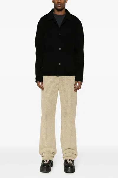 Givenchy Men Double Face Overshirt In Black