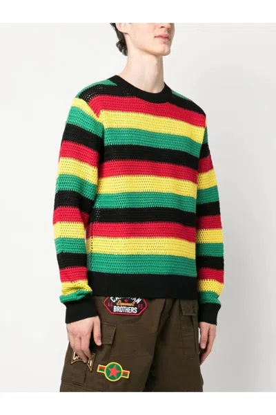 Dsquared2 Stripe Sweater In Mult
