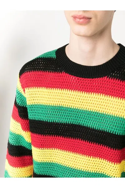 Dsquared2 Stripe Sweater In Mult