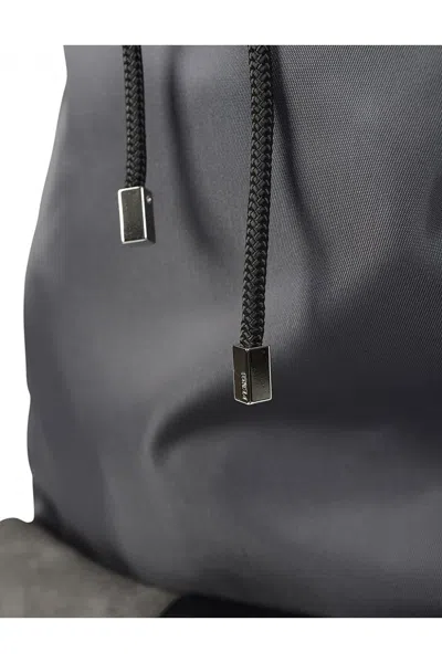 Fendi Ff Backpack In Brown