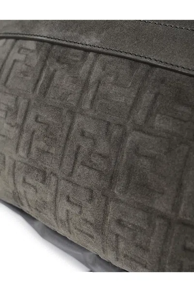 Fendi Ff Backpack In Brown