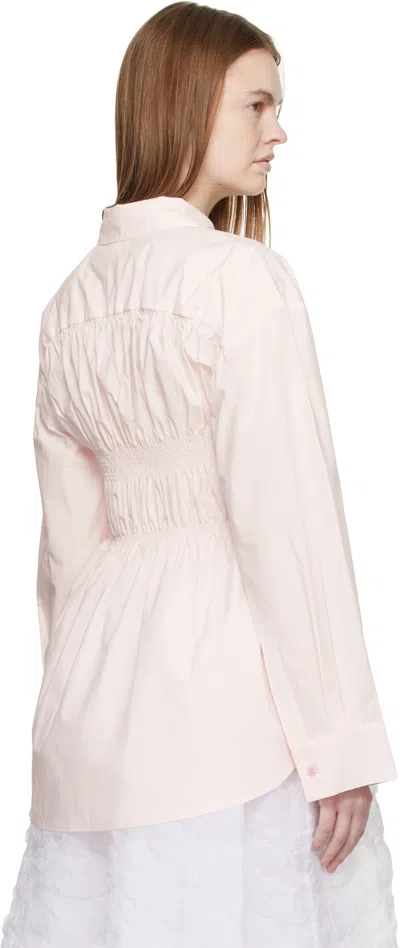 Cecilie Bahnsen Pink Cbbraxton Shirt In Multi