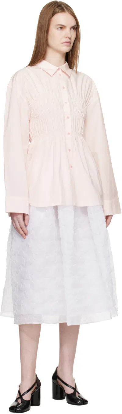 Cecilie Bahnsen Pink Cbbraxton Shirt In Multi