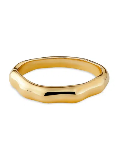 Fifth & Dune Women's Goldtone Curved Bangle Bracelet In Gold