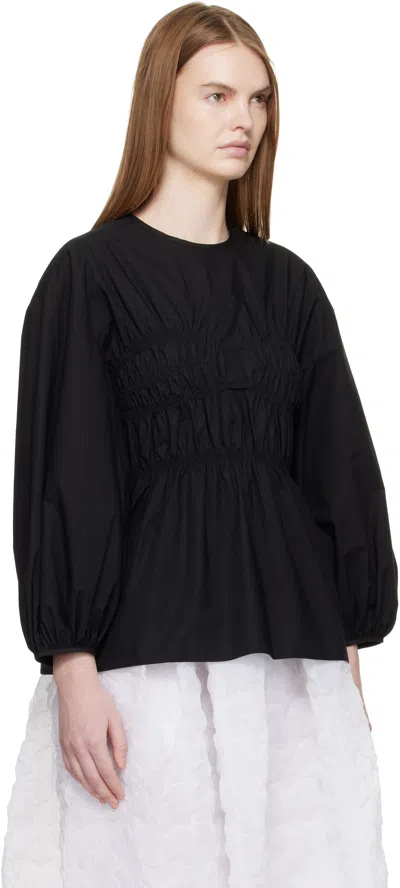 Cecilie Bahnsen Brooklyn Top In Black