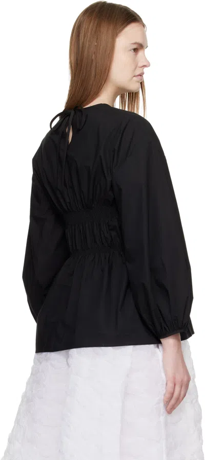 Cecilie Bahnsen Brooklyn Top In Black