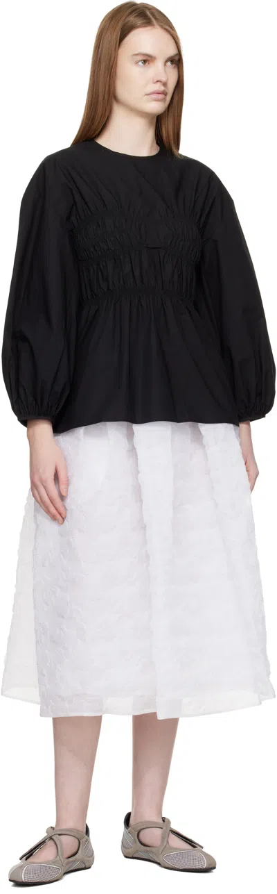 Cecilie Bahnsen Brooklyn Top In Black