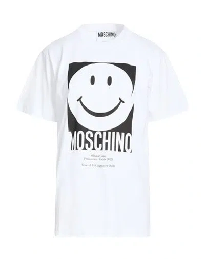 Moschino Couture Woman T-shirt White Size M Cotton