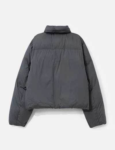 Dime Pleated Puffer In Gray