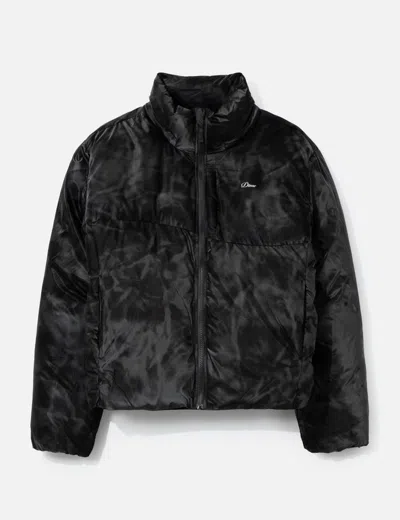 Dime Wavy Puffer In Black