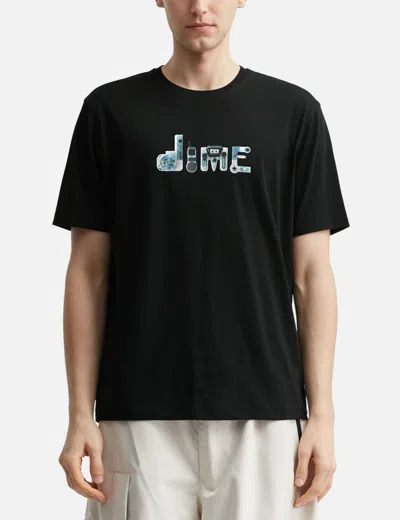 Dime Tech T-shirt In Black