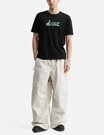 Dime Tech T-shirt In Black
