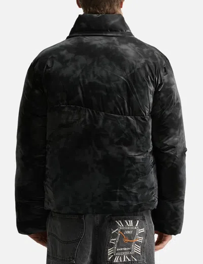 Dime Wavy Puffer In Black
