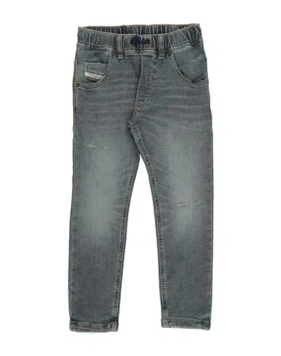 Diesel Toddler Boy Jeans Blue Size 6 Cotton, Elastane In Black
