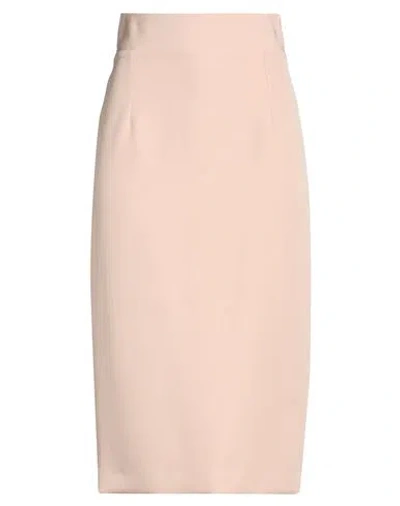 Tagliatore 02-05 Woman Midi Skirt Blush Size 4 Polyester, Elastane In Pink