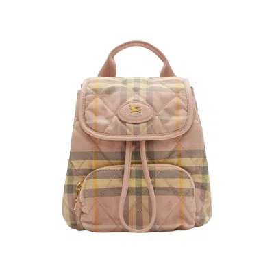 Pre-owned Burberry Mini Backpack 'teacup' | Tan | Women's Size Onesize In Brown