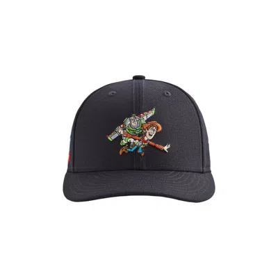 Pre-owned Kith X Disney X New Era For Pixar Toy Story Just Us 59fifty Low Profile Fitted Cap 'nocturnal' | Bla In Black
