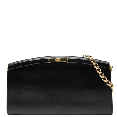 Pre-owned Dior Christian  Black Leather Shoulder Bag ()