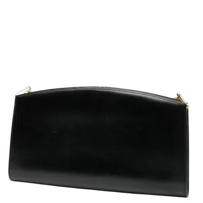 Pre-owned Dior Christian  Black Leather Shoulder Bag ()