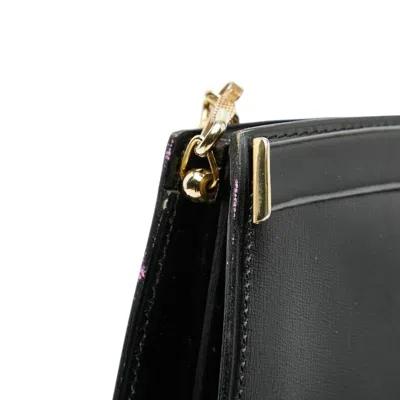 Pre-owned Dior Christian  Black Leather Shoulder Bag ()