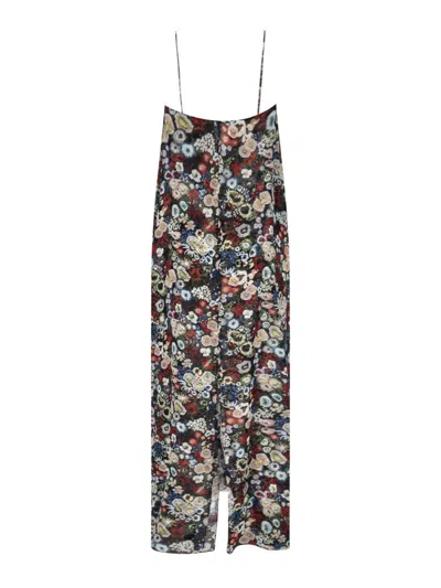 Khaite Maxi Dress In Multi