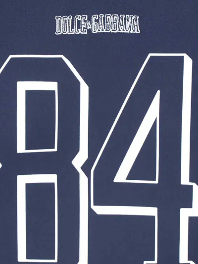 Dolce & Gabbana T-shirt Logo In Blue