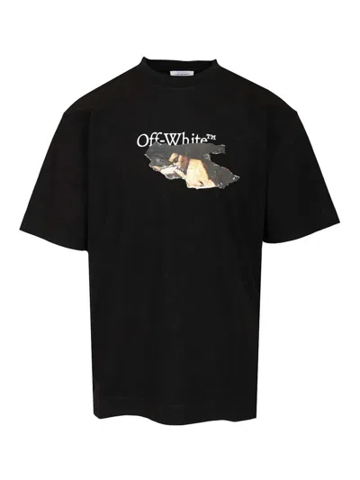 Off-white T-shirt In Black