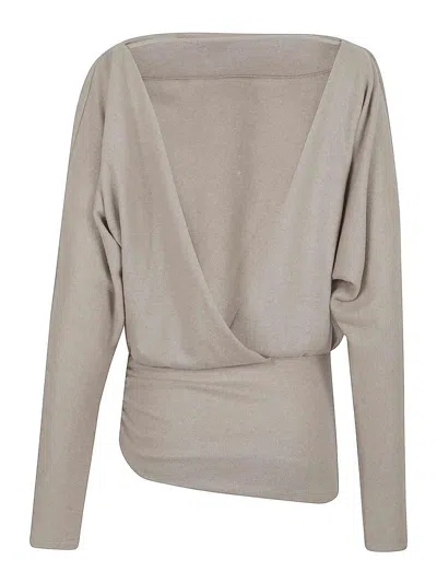 The Andamane Openback Top In Neutral