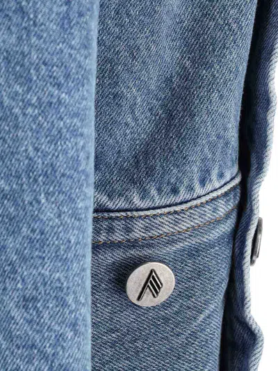 Attico Denim Shirt In Blue