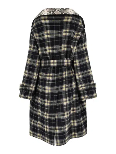 Duran Lantik Wool Blend Coat In Black