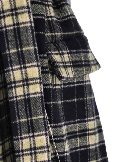 Duran Lantik Wool Blend Coat In Black