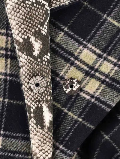 Duran Lantik Wool Blend Coat In Black