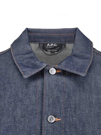 Apc Jacket In Blue