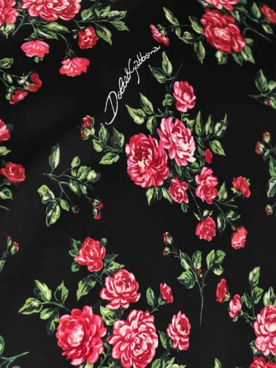 Dolce & Gabbana Silk Shirt In Multi
