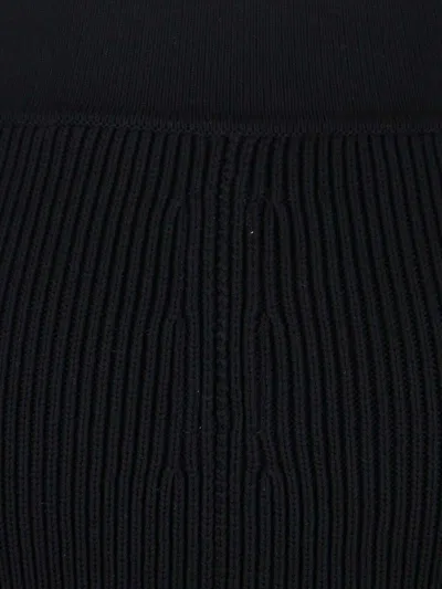 Rick Owens Wool Skirt In Black