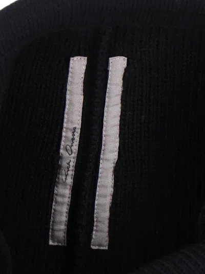 Rick Owens Wool Skirt In Black