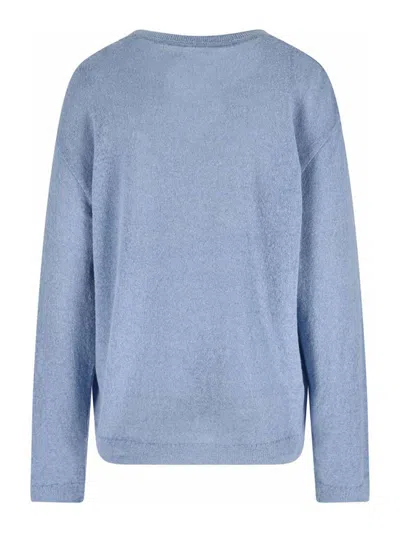 Mythinks Alpaca-blend Knit Sweater In Blue
