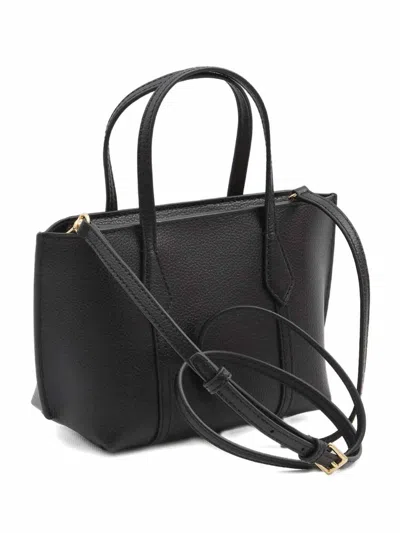 Tory Burch Mini Perry Tote Bag In Black