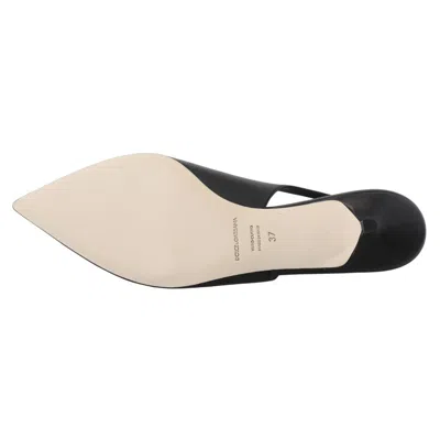 Dolce & Gabbana Black Leather High Heel Women's Pumps In Black